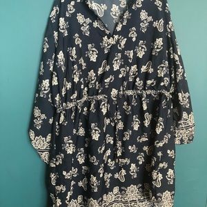 PLUS SIZE Patterned Dress